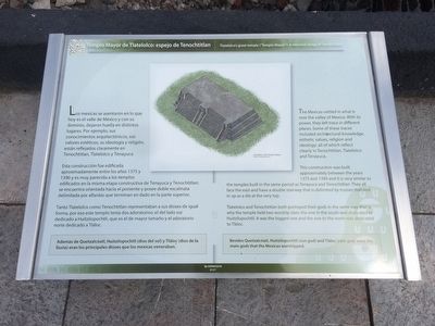 Tlatelolco’s great temple (“Templo Mayor”): A mirrored image of Tenochtitlan Marker. Click for full size. Tlatelolco’s great temple (“Templo Mayor”): A mirrored image of Tenochtitlan Marker image. Click for full size.