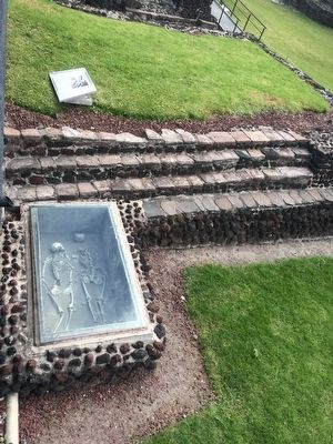 The Tlatelolco Lovers Marker. Click for full size. The Tlatelolco Lovers Marker image. Click for full size.
