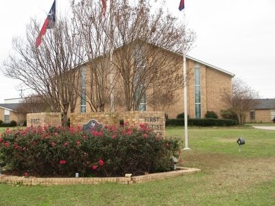 First Baptist Church of Whitehouse and Marker image. Click for full size.