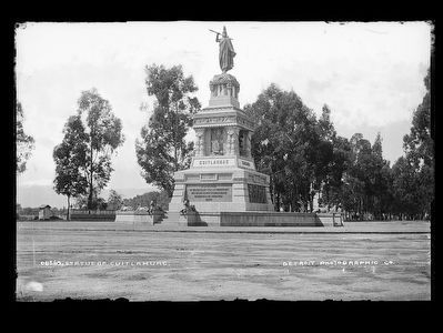 Monument to Cuauhtémoc and His Warriors. Click for full size. Monument to Cuauhtémoc and His Warriors image. Click for full size.