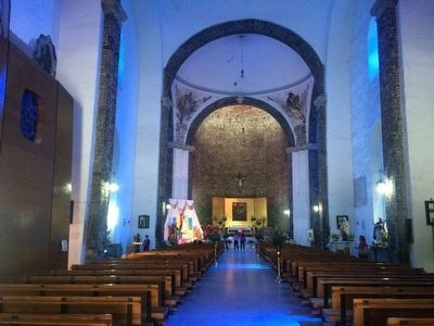Church of Santiago interior. Click for full size. Church of Santiago interior image. Click for full size.
