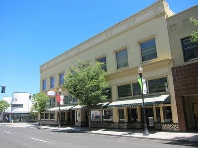 Cuthbert Building and Marker. Click for full size. Cuthbert Building and Marker image. Click for full size.