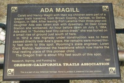 Ada Magill Marker image. Click for full size.