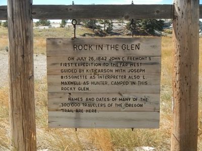 Rock in the Glen Marker image. Click for full size.