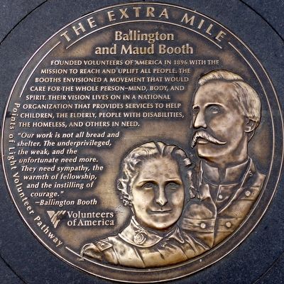 Ballington & Maud Booth Marker image. Click for full size.