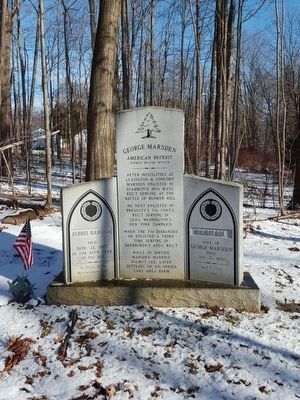Grave of Capt. Adj. George Marsden Marker image. Click for full size.