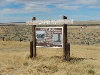 Big Muddy Oil Field Marker image. Click for full size.