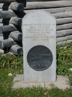 John Hunton Marker. Click for full size. John Hunton Marker image. Click for full size.