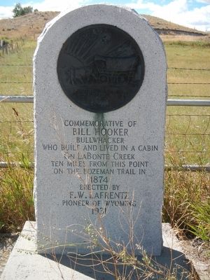 Bill Hooker Marker. Click for full size. Bill Hooker Marker image. Click for full size.