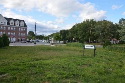 View to the left of the Baseball in the Grove Marker image. Click for full size.