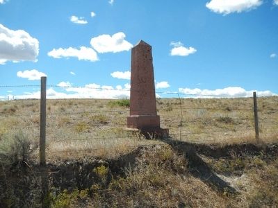 Junction of the Oregon Trail Marker. Click for full size. Junction of the Oregon Trail Marker image. Click for full size.