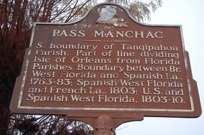 Pass Manchac Marker image. Click for full size.