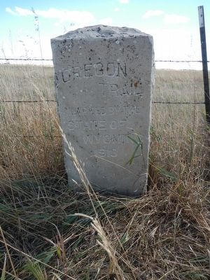 Oregon Trail Marker image. Click for full size.