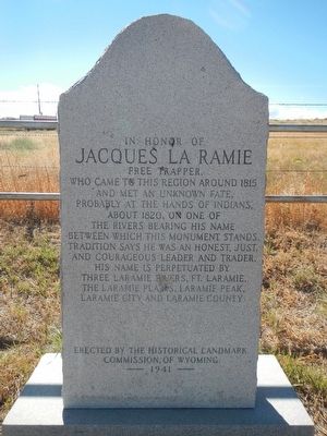 Jacques La Ramie Marker image. Click for full size.
