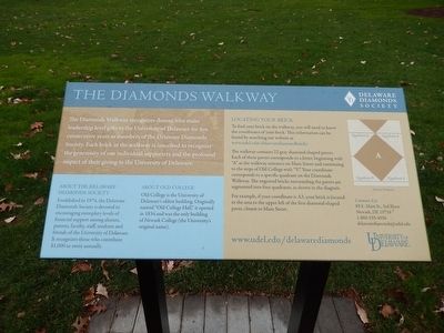 The Diamonds Walkway Marker image. Click for full size.