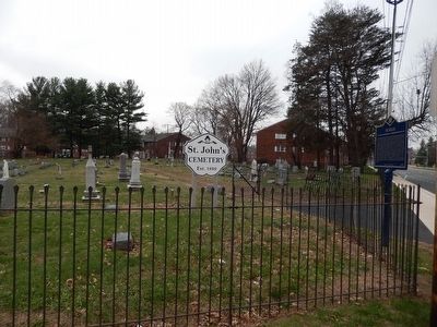St. John's Cemetery image. Click for full size.
