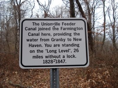 Canal Junction Marker. Click for full size. Canal Junction Marker image. Click for full size.
