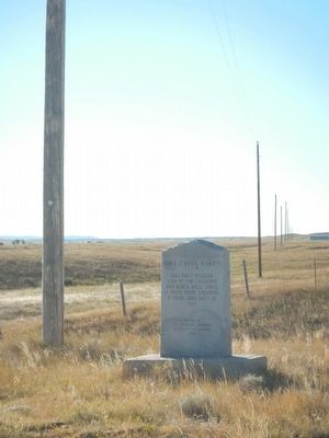 Pole Creek Ranch Marker. Click for full size. Pole Creek Ranch Marker image. Click for full size.