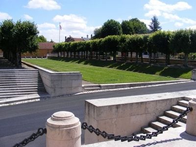 Pennsylvania Memorial at Varennes en Argonne-side view image. Click for full size.