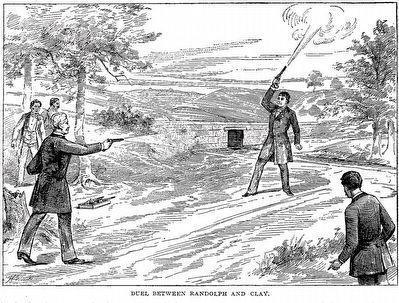 Duel Between Randolph and Clay image. Click for full size.