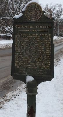 Columbus College Marker image. Click for full size.