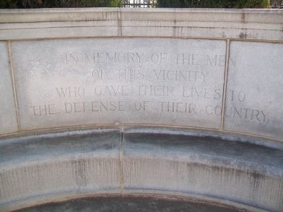 Oakdale Memorial Gateway Memorial Bench. Click for full size. Oakdale Memorial Gateway Memorial Bench image. Click for full size.