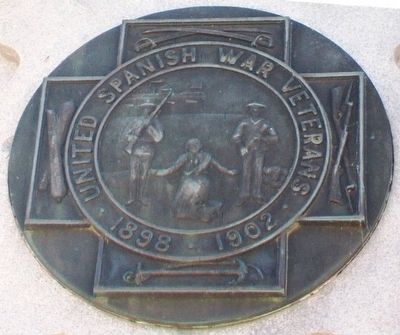 Oakdale Memorial Gateway USWV Medallion image. Click for full size.