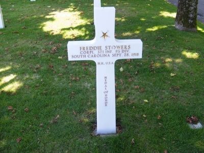 Freddie Stowers-Medal of Honor Recipient World War I image. Click for full size.