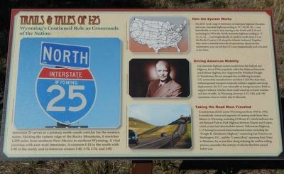 Trails & Tales of I-25 Marker. Click for full size. Trails & Tales of I-25 Marker image. Click for full size.