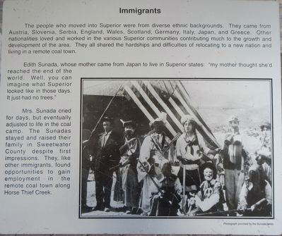 Immigrants Marker image. Click for full size.