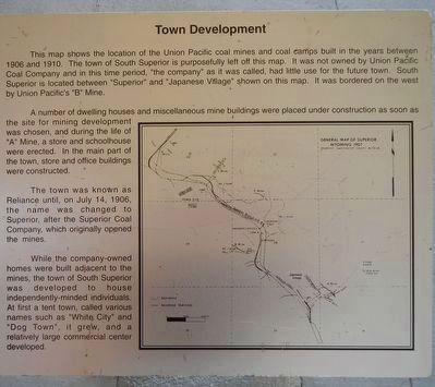 Town Development Marker image. Click for full size.