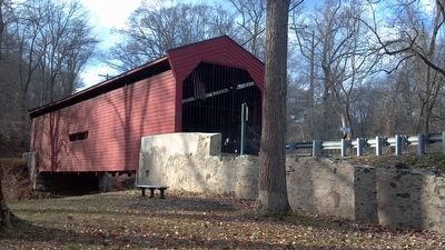 Bartram's Covered Bridge. Click for full size. Bartram's Covered Bridge image. Click for full size.