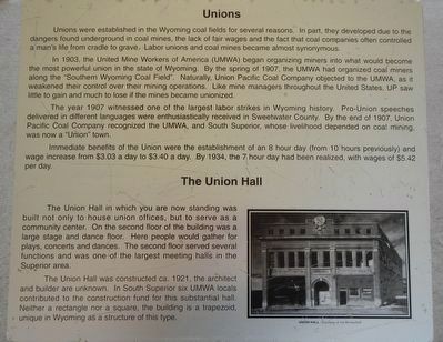 Unions Marker image. Click for full size.