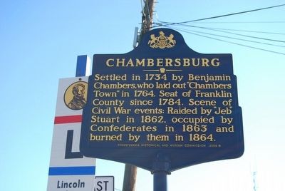 Chambersburg Marker image. Click for full size.