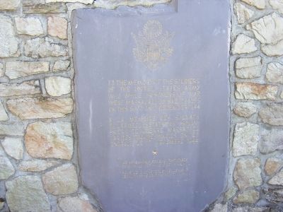 American Massacre Memorial Marker. Click for full size. American Massacre Memorial Marker image. Click for full size.