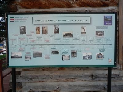 Homesteading and the Jenkins Family Marker image. Click for full size.