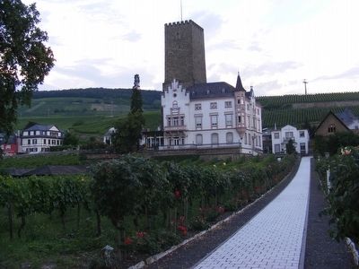 Bossenburg Castle Marker image. Click for full size.