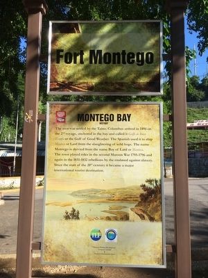 Montego Bay History Marker image. Click for full size.