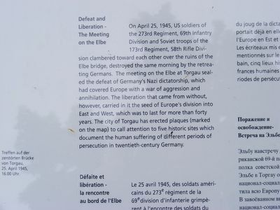 Defeat and Liberation-The Meeting on the Elbe Marker-English only image. Click for full size.
