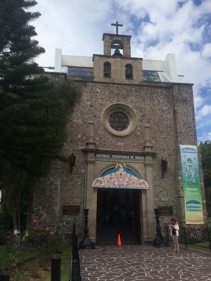 The Banner of Atotonilco and the Parish of the Natives Marker image. Click for full size.