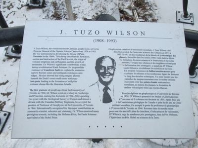 J. Tuzo Wilson Marker image. Click for full size.
