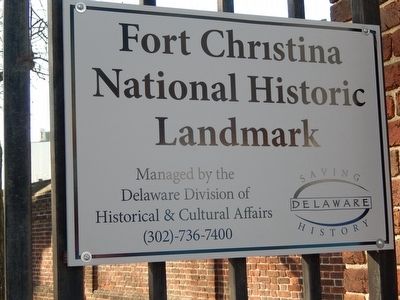 Fort Christina National Historic Landmark Marker image. Click for more information.
