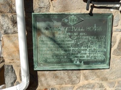 Joseph Tatnall House Marker image. Click for full size.