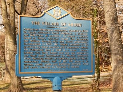 Village of Arden Marker image. Click for full size.