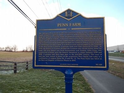 Penn Farm Marker image. Click for full size.