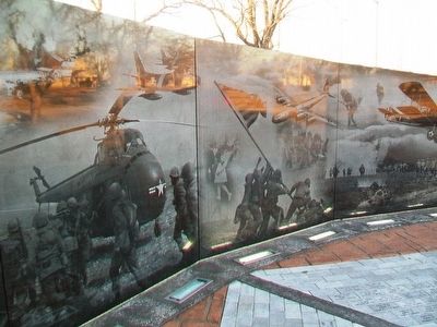 Chanute Area Veterans Memorial image. Click for full size.