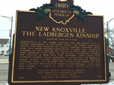 New Knoxville: The Ladbergen Kinship Marker image. Click for full size.