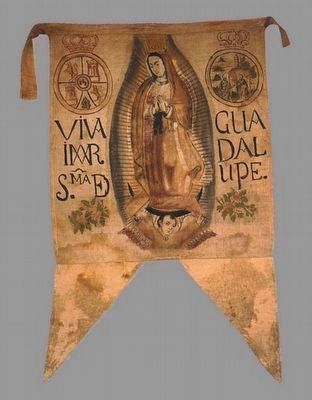 The Banner of Atotonilco (La Guadalupana) image. Click for full size.