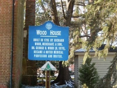Wood House Marker image. Click for full size.