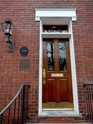 Gazette House Marker. Click for full size. Gazette House Marker image. Click for full size.
